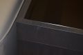 Egerton Console Table Low Shelving Unit Grey Gloss Finish - Slight Second