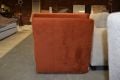Mayfair 4 seater sofa bed orange velvet convertible sofa; ex display clearance discount designer sofas
