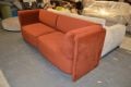 Mayfair 4 seater sofa bed orange velvet convertible sofa; ex display clearance discount designer sofas