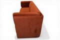 Orange sofa convertible daybed; ex display sofas John Lewis