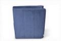 convertible sofa bed blue velvet; ex display John Lewis sofa outlet