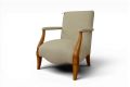 fireside chair UK, art deco accent chair, beige bedroom chair