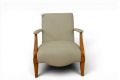 fireside chair UK, art deco accent chair, beige bedroom chair
