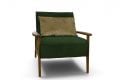 Hampstead accent chair, green velvet accent chair, green fireside chair, discount designer chair outlet Manchester
