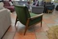 Hampstead accent chair, green velvet accent chair, green fireside chair, discount designer chair outlet Manchester