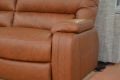 Hemel Two and Three Seater Sofas in Tan Brown Italian Leather 2 Piece Suite ORDER IN