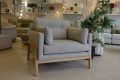 Ilkley armchair, Scandinavian style arm chair, luxury sofa shop near Bolton
