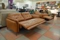 Italia Living Bolzano Sofas Tan Leather Recliners; ex display Italian Leather sofas; Italia Living clearance sofas