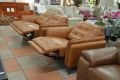 Italia Living Bolzano Sofas Tan Leather Recliners; ex display Italian Leather sofas; Italia Living clearance sofas