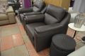 Italia Living Avila aka Palma Power Recliner Armchair in grey leather; discount Italia Living sofas Outlet lancashire
