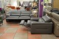 Italian Leather sofas clearance, ex display leather sofas, Italia Living Vento sofas discount outlet shop recliners