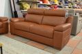 Luxury Italian leather 3 seater sofa for sale Chorley