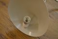 3 Arm Semi-Flush Ceiling Light Adjustable Laila in Silver and Stone Metal