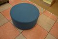 Sixteen3 Pop large blue fabric footstool ex display furniture outlet shop Chorley