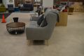 LENA Wingback Sofa in Bouclé Fabric Small Size TO ORDER