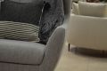 LENA Wingback Sofa in Bouclé Fabric Small Size TO ORDER