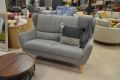 designer fabric sofas wingback settee high quality sofas showroom Chorley