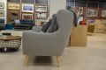 LENA Wingback Sofa in Bouclé Fabric Small Size TO ORDER