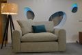 Windermere snuggler chair; ex display designer sofas