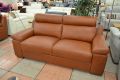 Luxury Italian leather 3 seater sofa for sale Chorley