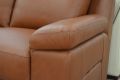 Luxury Italian leather 3 seater sofa for sale Chorley
