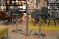 Furniture Village Monza Bar Stools Helsinki Dining Table; ex display Furniture Village outlet