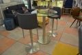 Furniture Village Monza Bar Stools Helsinki Dining Table; ex display Furniture Village outlet