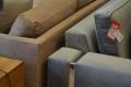 Mottram Large Silver Velvet Sofa with Medallion Design