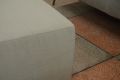 Italian Square Footstool in Linen Fabric - Model B