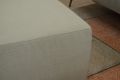 Italian Square Footstool in Linen Fabric - Model B
