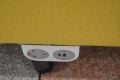Naughtone Cloud Booth Two Seater Sofa in Yellow Wool Fabric Accoustic Privacy Seating