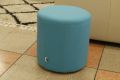Blue Pop Small Round Footstool by Sixteen3