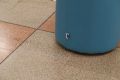 Sixteen3 Pop small blue fabric footstool ex display furniture outlet shop Chorley