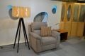 Nivola armchair, luxury fabric chair, ex display sofas outlet warehouse Lancashire
