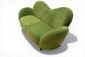 Green fabric sofa, New Trend Concepts Naomi Sofa, Designer sofa outlet shop