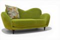 Green fabric sofa, New Trend Concepts Naomi Sofa, Designer sofa outlet shop