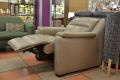 Palma leather recliner chair ex display sofas outlet Preston docks