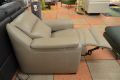 Palma leather recliner chair ex display sofas outlet Preston docks
