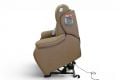 Parker Knoll Boston Riser Recliner Chair in Putty Leather; ex display Parker Knoll recliner; Elevate recliner chair, tilt & lift chair, Riser recliner Lancashire