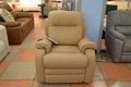 Parker Knoll Boston Riser Recliner Chair in Putty Leather; ex display Parker Knoll recliner; Elevate recliner chair, tilt & lift chair, Riser recliner Lancashire