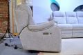 Parker Knoll Boston 3 piece suite; ex display Parker Knoll Boston sofa set; Parker Knoll recliner suite fabric
