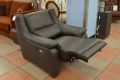 Polo Divani Degano Recliner Chair, ex display Italian leather recliner outlet Chorley
