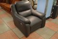 Polo Divani Degano Recliner Chair, ex display Italian leather recliner outlet Chorley