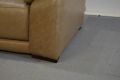 Italian Leather Triumph 3 Seater Sofa; ex display polo divani clearance outlet