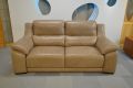 Italian Leather Triumph 3 Seater Sofa; ex display polo divani clearance outlet