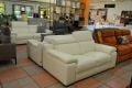 designer Italian leather sofas half price ex display sale Lancashire near Accrington