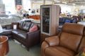 ex display furniture near Chorley - wooden display cabinet with glass front
