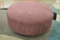round pink footstool Lancashire