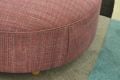 round pink footstool Lancashire