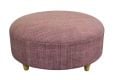 round pink footstool Lancashire